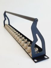 Argosy 16 Port Erkek Xlr Patchbay Panel DP-00-0016 - 6