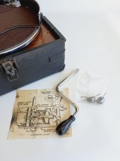 His Master's Voice Antika Çanta Gramofon 086 (ARIZALI) - 4