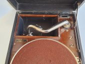 His Master's Voice Antika Çanta Gramofon 082 - 8