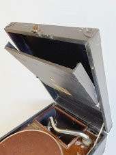 His Master's Voice Antika Çanta Gramofon 082 - 10