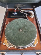 Polyphon Musik Antika Çanta Gramofon 079 (Hafif Hasarlı) - 8