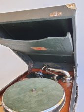 Polyphon Musik Antika Çanta Gramofon 079 (Hafif Hasarlı) - 9