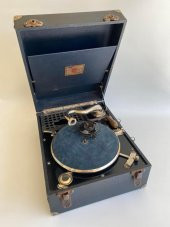 Polyphon Musik Antika Çanta Gramofon 073 (Hafif Hasarlı) - 2