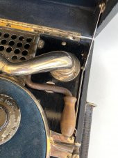 Polyphon Musik Antika Çanta Gramofon 073 (Hafif Hasarlı) - 5