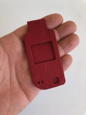Nokia 7270 Kapaklı Cep Telefonu Kılıfı Kırmızı - 2