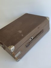 His Master's Voice Antika Çanta Gramofon 074 (Kurma Kolu Eksik) - 6