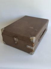 His Master's Voice Antika Çanta Gramofon 074 (Kurma Kolu Eksik) - 9