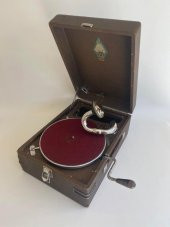 Molotov Sovyet Antika Çanta Gramofon 067 - 1