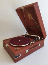 Artel Sovyet Antika Çanta Gramofon 068 - 3