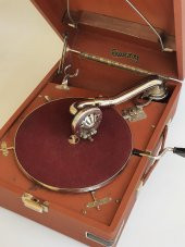 Artel Sovyet Antika Çanta Gramofon 068 - 6