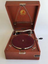 Artel Sovyet Antika Çanta Gramofon 068 - 10