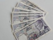 1000 Türk Lirası - 7. Emisyon 2. Tertip Kağıt Para - 5
