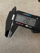 H Civata 5mm Siyah 1 Adet - Hublot Saat Uyumlu Vida - 3