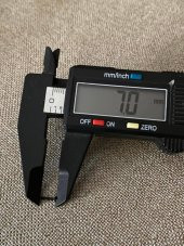 H Civata 7mm Siyah 1 Adet - Hublot Saat Uyumlu Vida - 2
