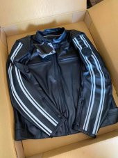 BMW Lederjacke Twinstripes Erkek Deri Ceket S Beden - 3