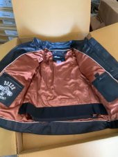 BMW Lederjacke Twinstripes Erkek Deri Ceket S Beden - 4