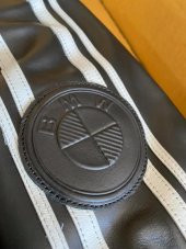 BMW Lederjacke Twinstripes Erkek Deri Ceket S Beden - 5