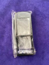 Nokia E50 Ön Arka Kapak Siyah (Tuşsuz) - E50 Kapak - 4