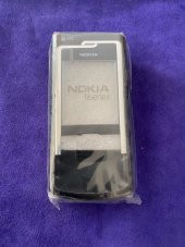 Nokia N72 Ön Arka Kapak Siyah(Tuşsuz) - N72 Kapak - 6