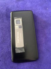 Nokia 6280 Ön Arka Kapak Siyah(Tuşsuz) - 6280 Kapak - 5