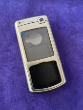 Nokia N70 Ön Arka Kapak Gri(Tuşsuz) - N70 Kapak - 2