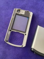 Nokia N70 Ön Arka Kapak Gri(Tuşsuz) - N70 Kapak - 5