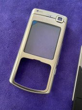 Nokia N70 Ön Arka Kapak Gri(Tuşsuz) - N70 Kapak - 6