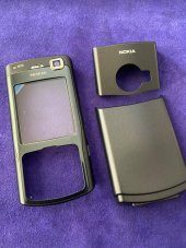 Nokia N70 Ön Arka Kapak Siyah(Tuşsuz) - N70 Kapak - 1