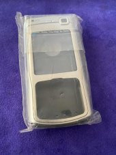 Nokia N70 Ön Arka Kapak Gri(Tuşsuz) - N70 Kapak - 7