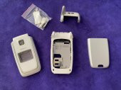 Nokia 6101 Ön Arka Kapak Gri(Tuşsuz) - 6101 Boş Kasa - 2