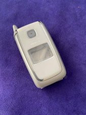 Nokia 6101 Ön Arka Kapak Gri(Tuşsuz) - 6101 Boş Kasa - 8