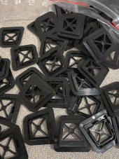 3M Ventilli Toz Maskesi Filtresi Plastik Aparat 150 Adet - 1