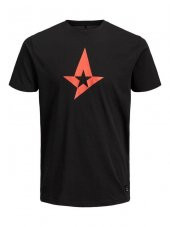 Jack&Jones Astralis E-Sport Red Star Tişört - L Beden - Astralis Kırmızı Yıldız Tişört - 1