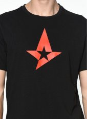Jack&Jones Astralis E-Sport Red Star Tişört - L Beden - Astralis Kırmızı Yıldız Tişört - 2