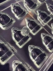 Polikarbon Çikolata Kalıbı 18li CM3170 - Sert Plastik Çikolata Kalıbı - 5