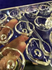Polikarbon Çikolata Kalıbı 18li CM3173 - Sert Plastik Çikolata Kalıbı - 2