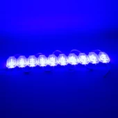 POWERMASTER 12V 0.6W MAVİ 2835 65X25 MM IP65 120LM 160 DERECE MODÜL LED - 2