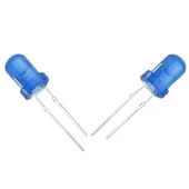 HALMET MANTAR LED 5MM ŞEFFAF MAVİ - 1