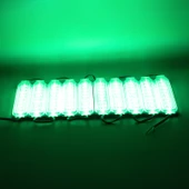 POWERMASTER MODÜL LED 24V 2.4W TEK RENK YEŞİL 14X32.5 MM 2835 - 2