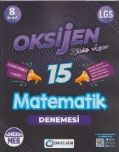 Oksijen Yayınları 8. Sınıf LGS Matematik 15 Deneme - 1