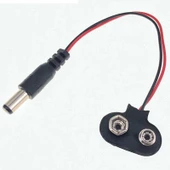 9 VOLT 2.1MM JACKLI PİL BAŞLIĞI (IC-232A) - 3