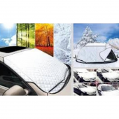 Oto Ön Cam Brandası Araç Camı Buzlanma Önleyici Ve Koruyucu Branda Cam Üstü Kar Örtüsü Buz Brandası Güneş Önleyici - 3