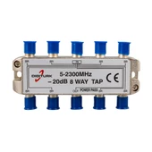 DIGITURK 5-2150 MHZ 20DB 8 YOLLU TAP SWITCH 1/8 SPLITTER - 1