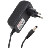 POWERMASTER PM-4479 12 VOLT - 0.5 AMPER 5.5*2.5 MM UÇLU PLASTİK KASA PRİZ TİPİ ADAPTÖR - 1