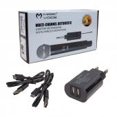MAGICVOICE MV-19599 UHF KABLOSUZ YAKA MİKROFON - 3
