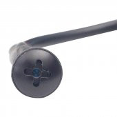 POWERMASTER PM-19304 3.6 MM 800 TVL 1/4 SENSÖR SES ÇIKIŞLI SİYAH VİDA MODEL MİNİ KAMERA - 2