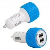 POWERMASTER XKY-002/D31 5 VOLT 2.1 AMPER ÇİFT USBLİ OTO ÇAKMAK ADAPTÖR - 1