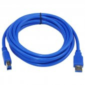 POWERMASTER PM-15504 USB 3.0  MAVİ 1.8 METRE YAZICI KABLOSU - 1