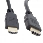 POWERMASTER PLASTİK DÜZ SİYAH 30 CM POŞETLİ HDMI KABLO - 1