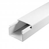 POWERMASTER 40X25 YAPIŞKAN BANTLI PVC KABLO KANALI - 1 BOY 2 METRE (PAKETİ:25 BOY:50 METRE) - 1